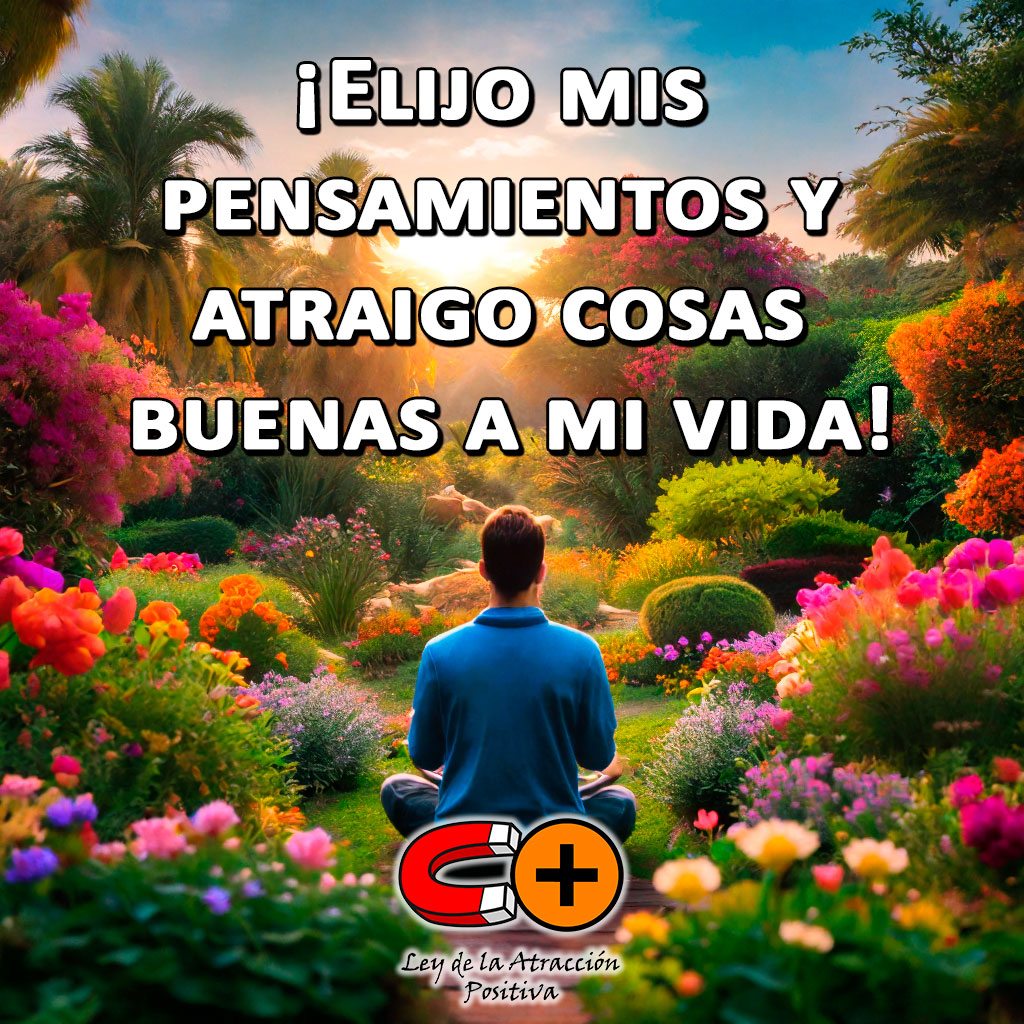 Controlar tu Mente y Atraer lo Bueno: Soy dueño/a de mis pensamientos y atraigo cosas buenas a mi vida