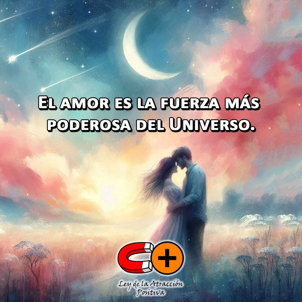 Nadie quiere estar solo: El amor es la fuerza más poderosa del universo.