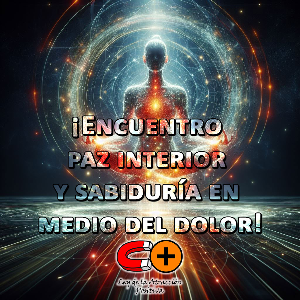 Dolor y Sufrir: Encuentro paz interior y sabiduría en medio del dolor.