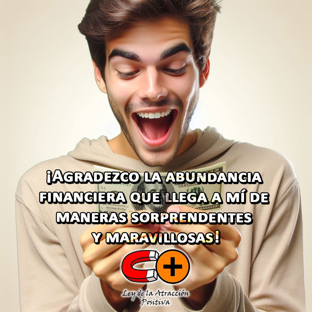 Frecuencia Theta para Atraer Dinero: "Estoy abierto y receptivo a recibir dinero de forma inesperada en mi vida. Agradezco la abundancia financiera que llega a mí de maneras sorprendentes y maravillosas"