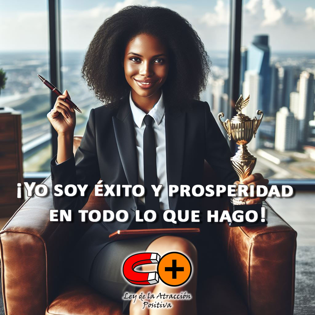 Afirmaciones Positivas para Manifestar tus Deseos: "Yo soy éxito y prosperidad en todo lo que hago"