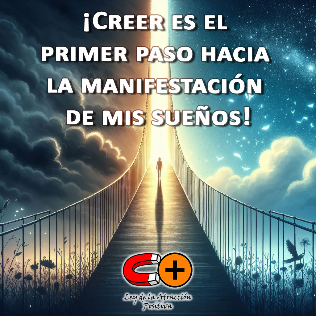 Cambiar Creencias: "Abraza el cambio interior, cruza ese puente de creencias limitantes a una realidad donde tu potencial es ilimitado. Creer es el primer paso hacia la manifestación de tus sueños."