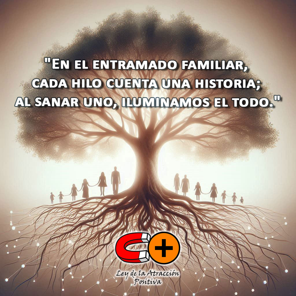 Constelaciones Familiares: "En el entramado familiar, cada hilo cuenta una historia; al sanar uno, iluminamos el todo."