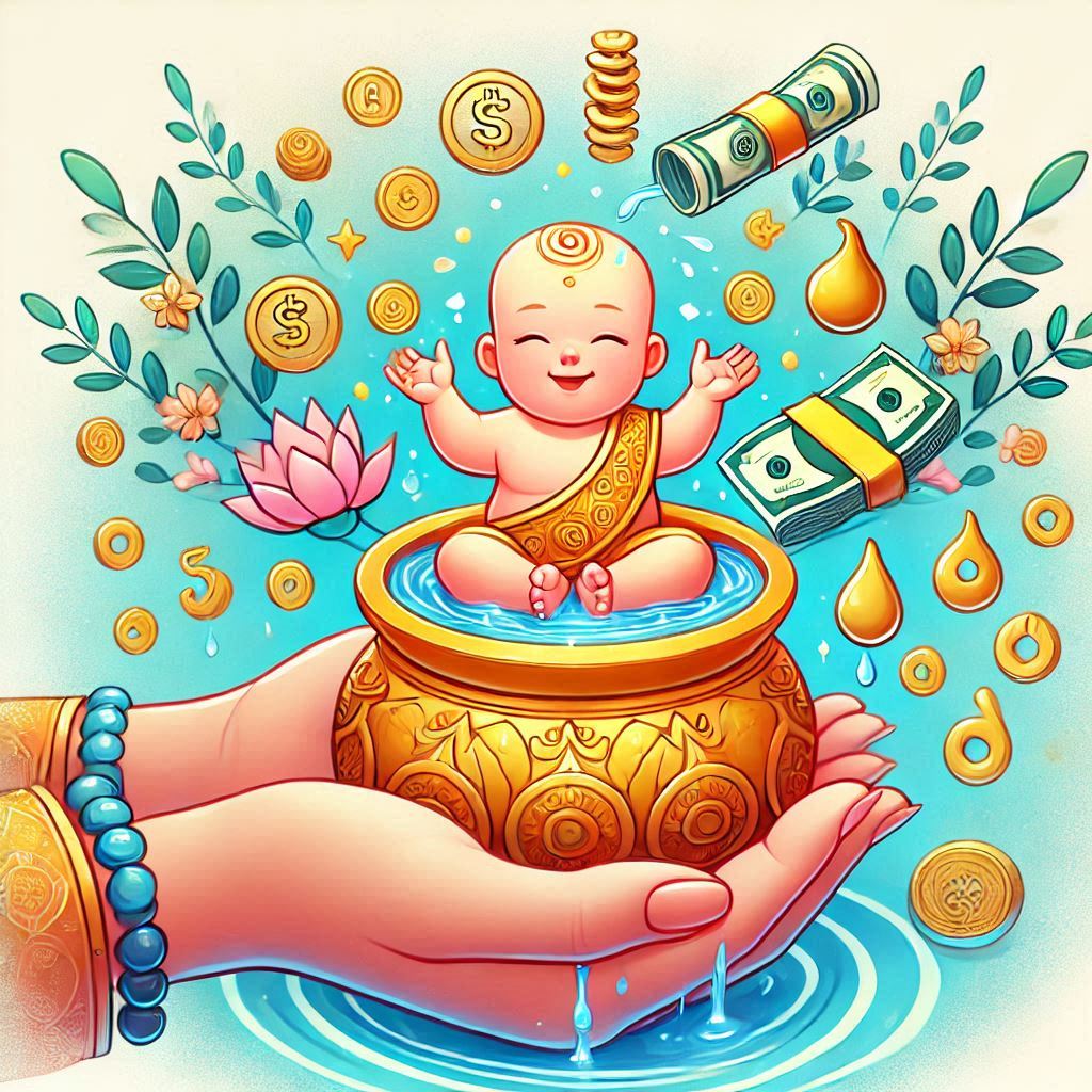 Tener la Esencia de un Bebé para Atraer Abundancia y Prosperidad