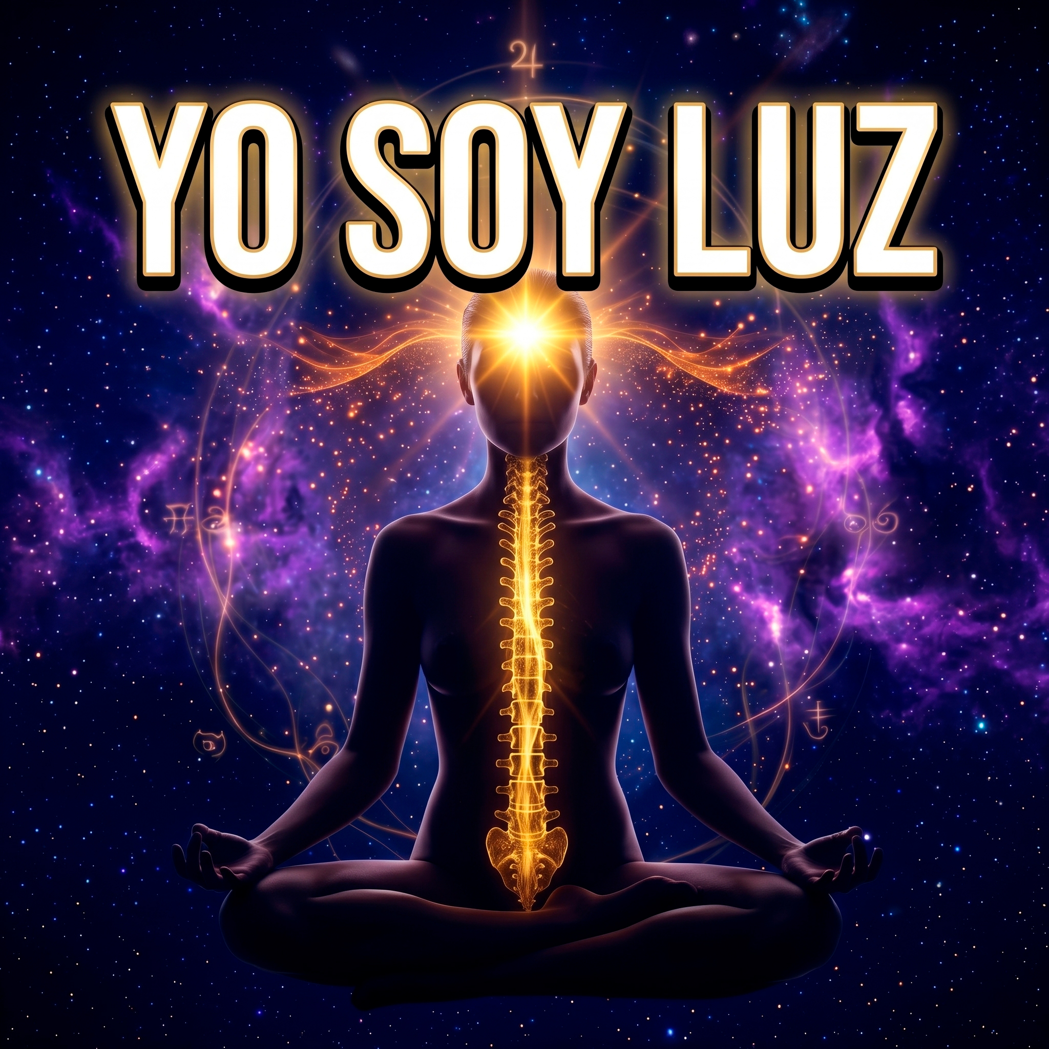 Persona realizando una meditación glándula pineal para activar el tercer ojo